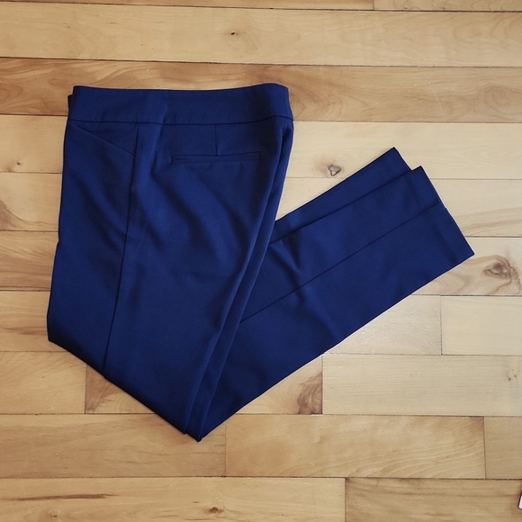 Cynthia Rowley Pants - Cynthia Rowley Blue Ankle Pants